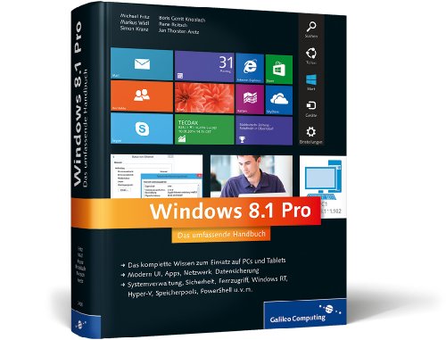 Windows 8.1 Pro: Das umfassende Handbuch