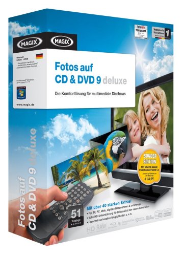 MAGIX Fotos auf CD & DVD 9 Deluxe Sonderedition