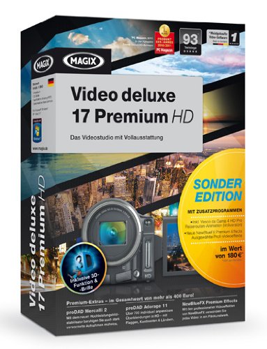 MAGIX Video Deluxe 17 Premium HD Sonderedition