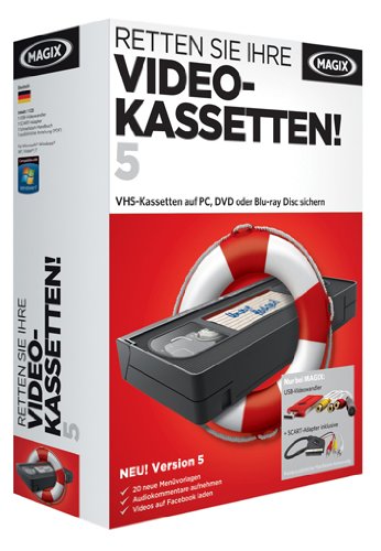 Alte VHS-Kassetten digitalisieren und mit Freunden auf Facebook teilen - das neue Magix Retten Sie Ihre Videokassetten