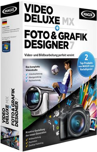 MAGIX Video Deluxe MX + Foto & Grafik Designer 7