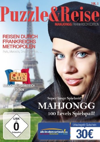 Puzzle & Reise - Mahjongg Frankreich Edition