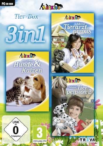 Tier Box 3 in 1 - Meine Tierarztpraxis: Einsatz auf dem Land + Best Friends: Hunde & Katzen + Meine Tierpension 2