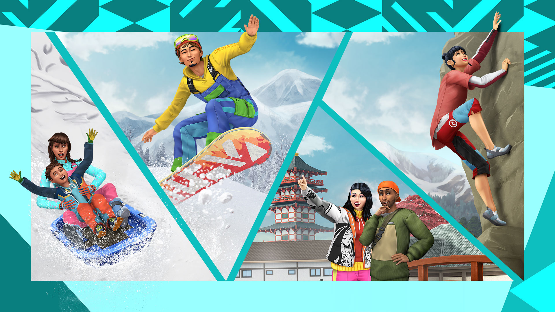 Die Sims 4 Ab ins Schneeparadies-Erweiterungspack ab sofort erhältlich