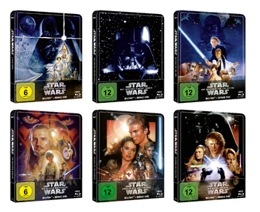 Alle Star Wars Filme sind 2021 als Steelbook-Editionen erhältlich