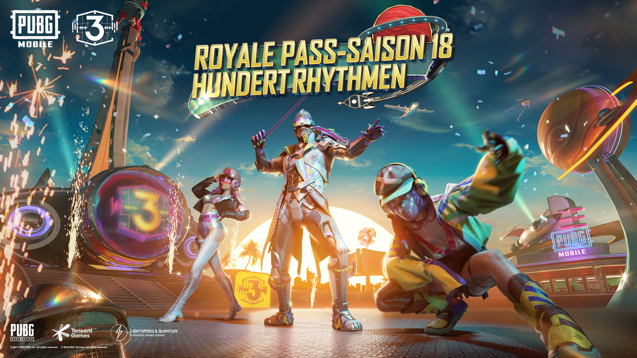 PUBG Mobile Royale Pass Saison 18: Start mit Hundert Rhythmen
