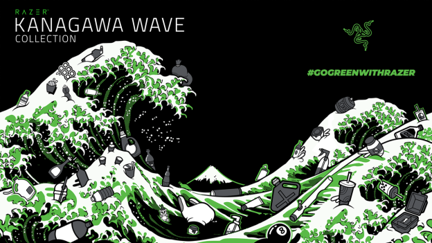 Razer enthüllt Kanagawa Wave-Kollektion - hergestellt aus Plastikmüll aus den Ozeanen
