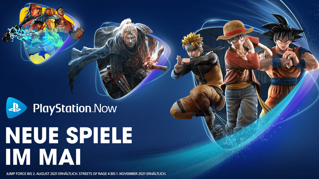 PlayStation Now-Spiele im Mai: Jump Force, Nioh und Streets of Rage 4