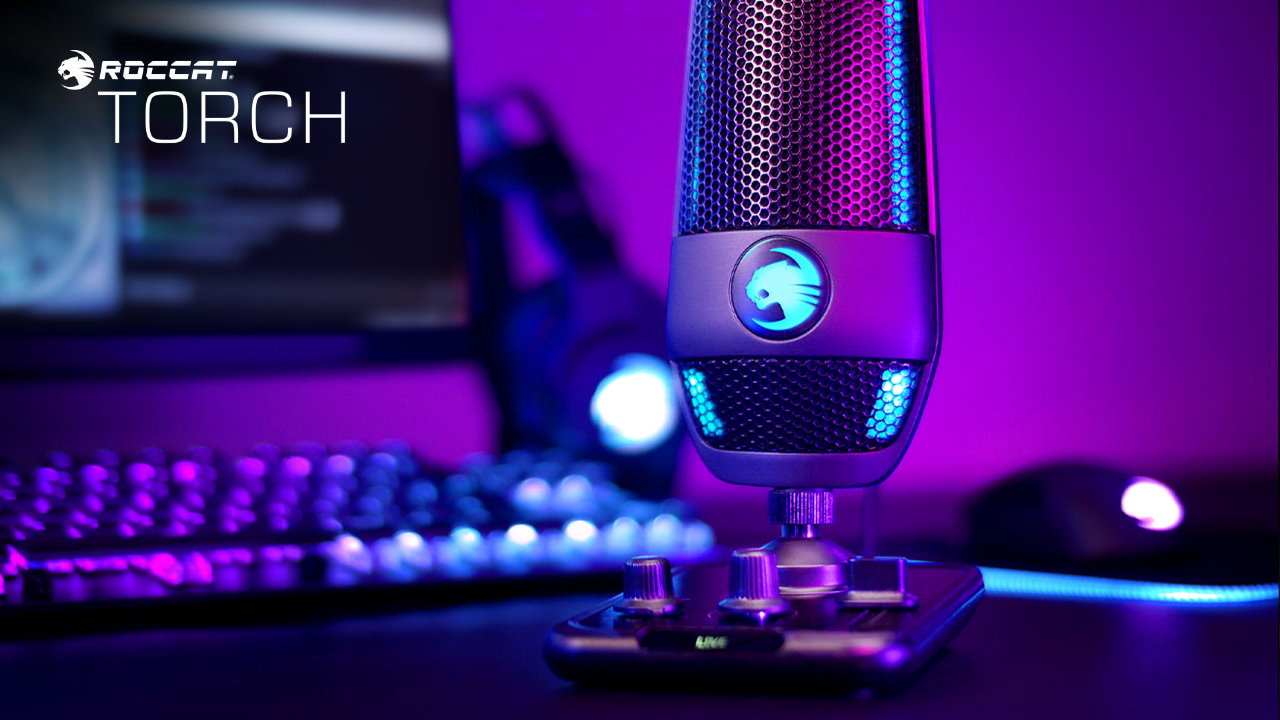 ROCCAT Torch - ROCCATs erstes USB-Mikrofon, jetzt vorbestellbar
