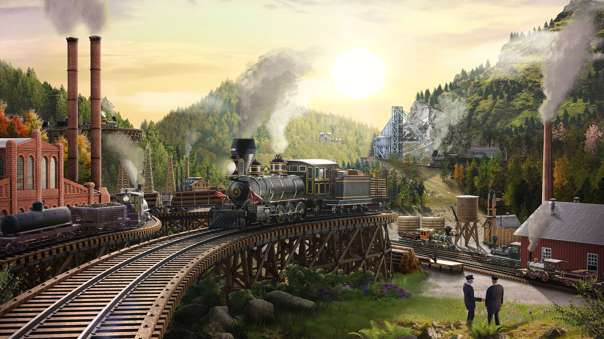 Railroads Online verlässt Early Access und erscheint am 5. Dezember