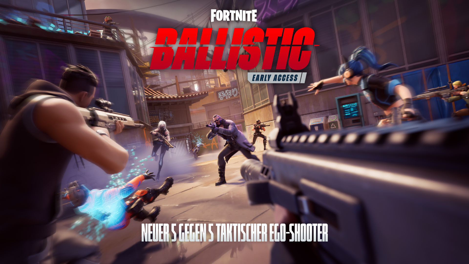 Fortnite geht mit „Ballistic“ in die Ego-Perspektive 