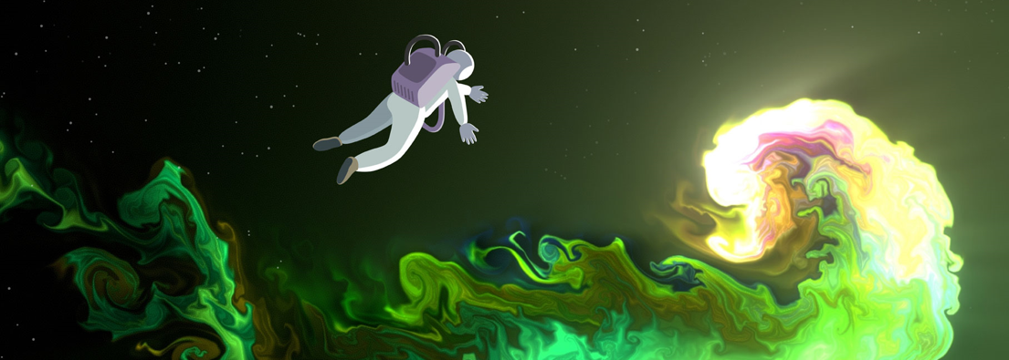 Wallpaper: Schwerelos