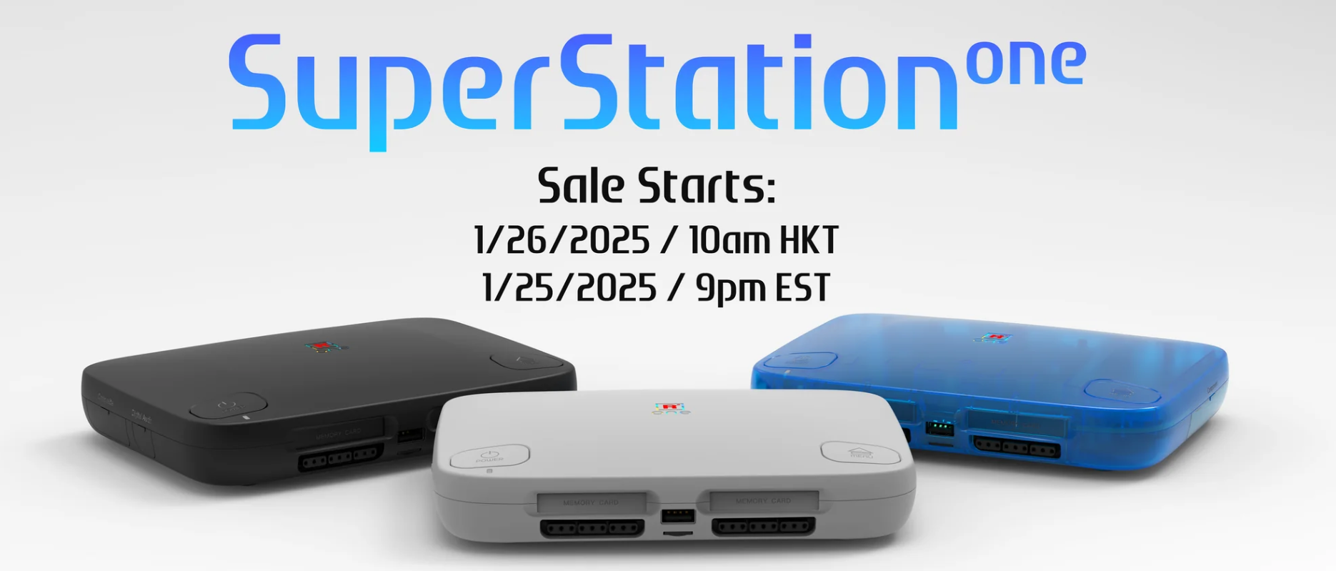 Neue Retro-Konsole: SuperStation One bringt PS1-Feeling zurück