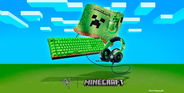 Razer präsentiert die neue Minecraft-Kollektion