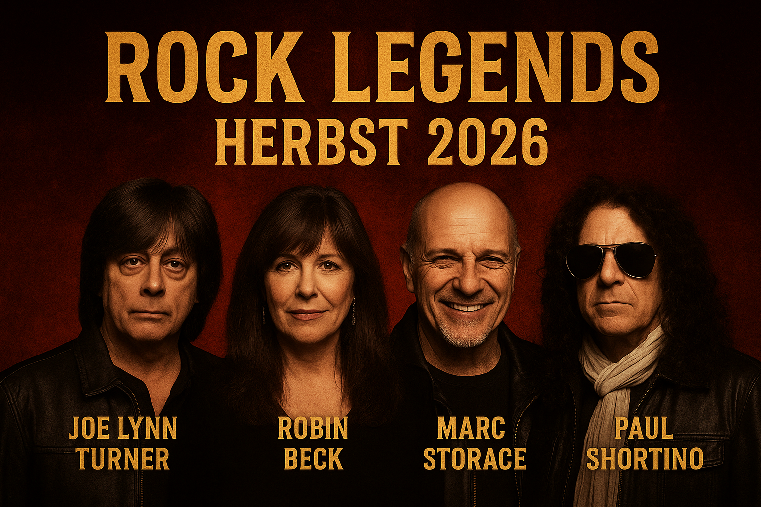 Rock Legends-Tour auf 2026 verschoben – neue Termine für Linz & Stuttgart