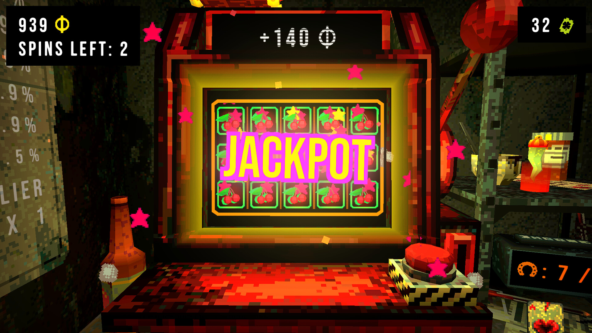 CloverPit: Slot-Machine-Roguelike ab sofort auf Steam erhältlich Bild CloverPit: Slot-Machine-Roguelike ab sofort auf Steam erhältlich Screenshot CloverPit: Slot-Machine-Roguelike ab sofort auf Steam erhältlich Foto