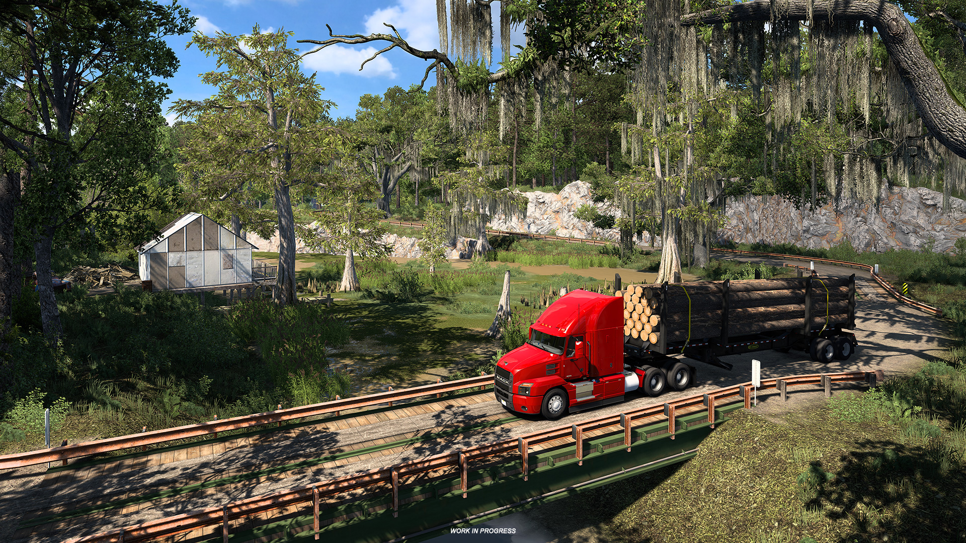 American Truck Simulator: Louisiana-DLC zeigt individuelle Depots Bild American Truck Simulator: Louisiana-DLC zeigt individuelle Depots Screenshot American Truck Simulator: Louisiana-DLC zeigt individuelle Depots Foto
