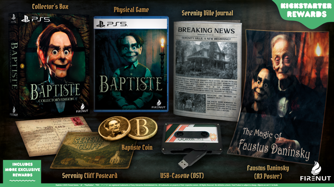 Baptiste: Kickstarter für Horror-Spiel gestartet Bild Baptiste: Kickstarter für Horror-Spiel gestartet Screenshot Baptiste: Kickstarter für Horror-Spiel gestartet Foto