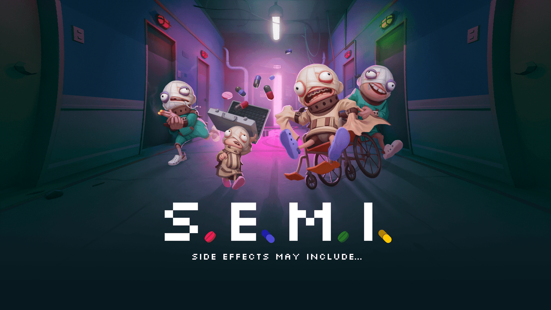 S.E.M.I.: Chaotisches Koop-Spiel mit Pillen-Power Bild S.E.M.I.: Chaotisches Koop-Spiel mit Pillen-Power Screenshot S.E.M.I.: Chaotisches Koop-Spiel mit Pillen-Power Foto