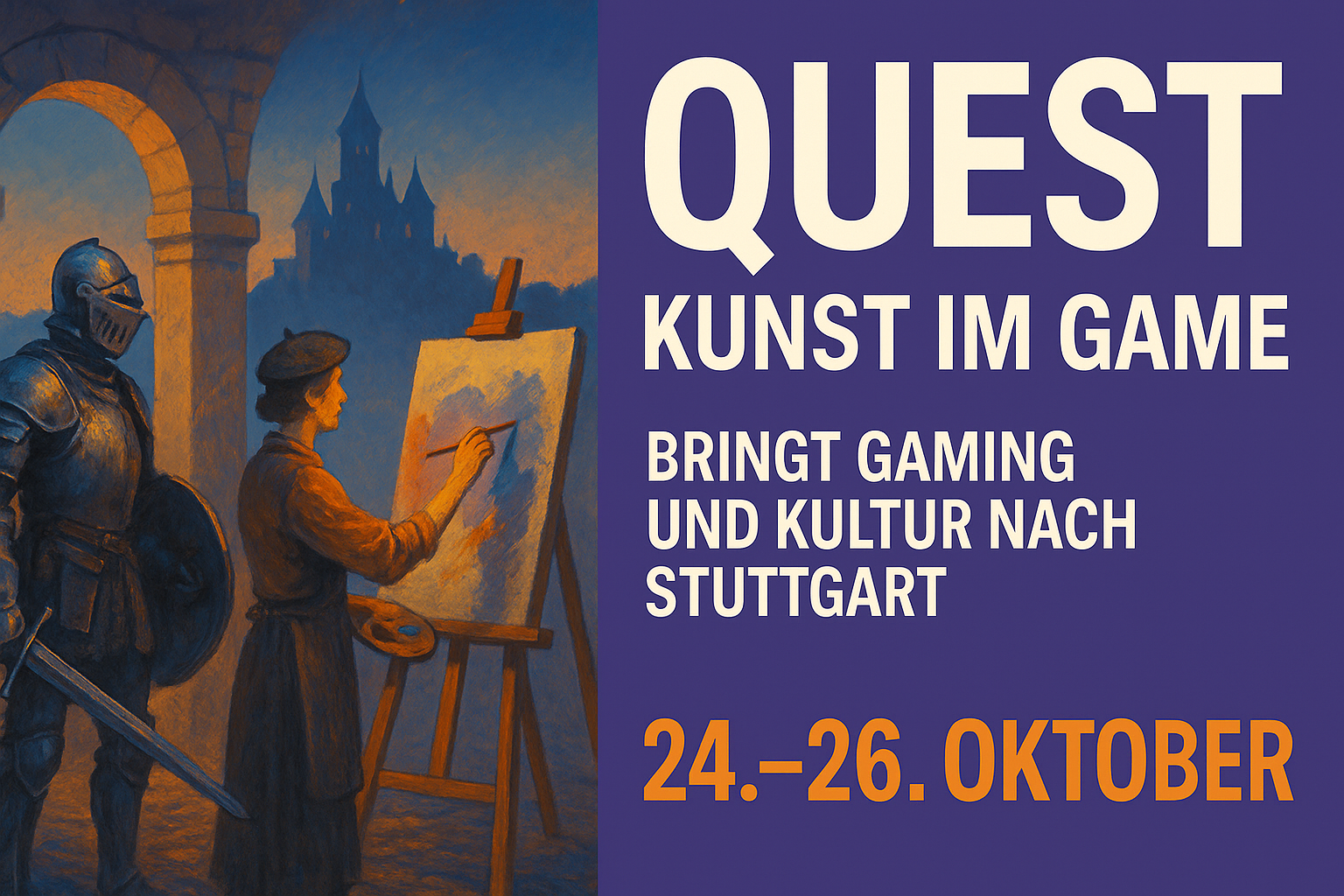Quest: Kunst im Game bringt Gaming und Kultur nach Stuttgart