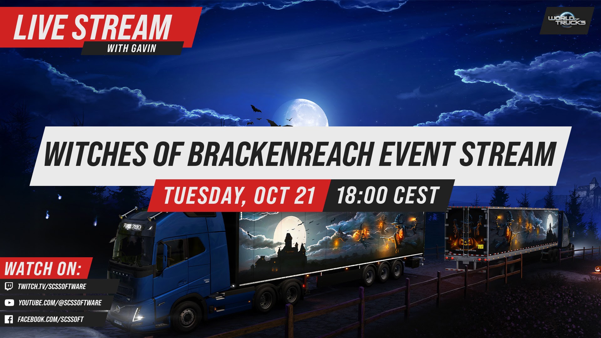 Halloween-Event startet in ETS2 & ATS