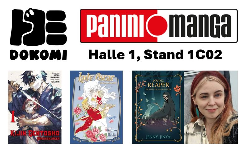 Jenny Jinya & Loving Reaper auf der DoKomi 2025 bestätigt