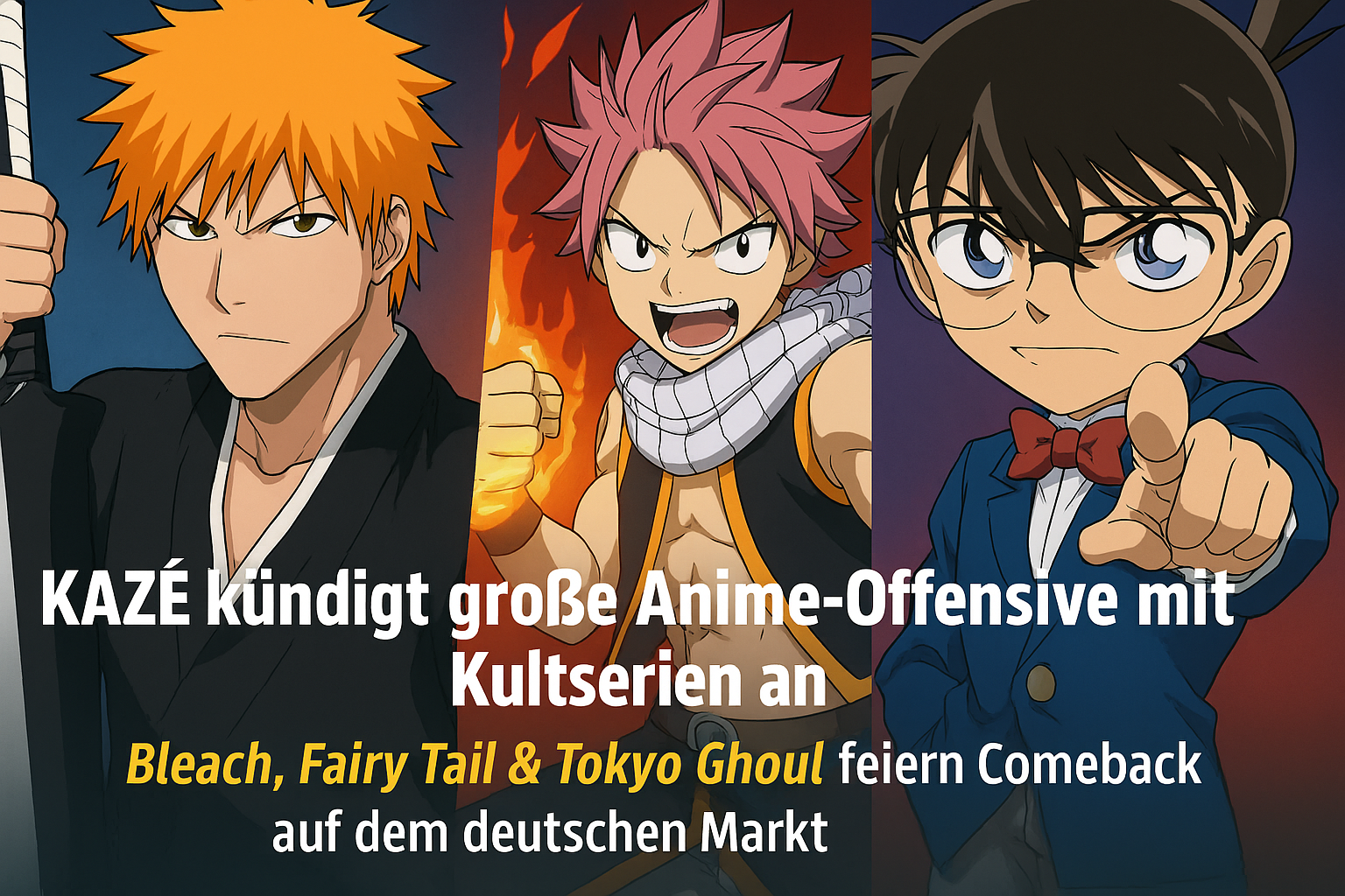 KAZÉ kündigt große Anime-Offensive mit Kultserien an Bild KAZÉ kündigt große Anime-Offensive mit Kultserien an Screenshot KAZÉ kündigt große Anime-Offensive mit Kultserien an Foto