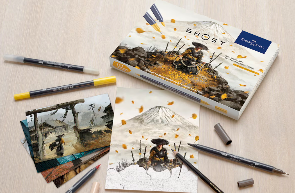Faber-Castell veröffentlicht Ghost of Yotei Art-Set für Kreative Bild Faber-Castell veröffentlicht Ghost of Yotei Art-Set für Kreative Screenshot Faber-Castell veröffentlicht Ghost of Yotei Art-Set für Kreative Foto