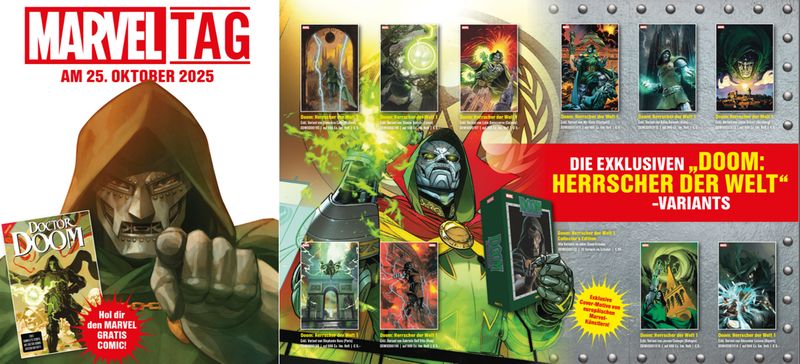 Marvel-Tag 2025: Doctor Doom regiert die Comicwelt Bild Marvel-Tag 2025: Doctor Doom regiert die Comicwelt Screenshot Marvel-Tag 2025: Doctor Doom regiert die Comicwelt Foto