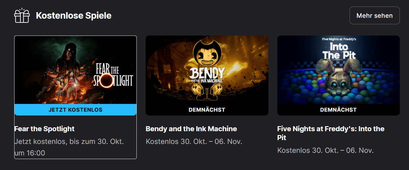 Spielemagazin - Fear the Spotlight nur noch wenige Stunden kostenlos im Epic Store Fear the Spotlight nur noch wenige Stunden kostenlos im Epic Store