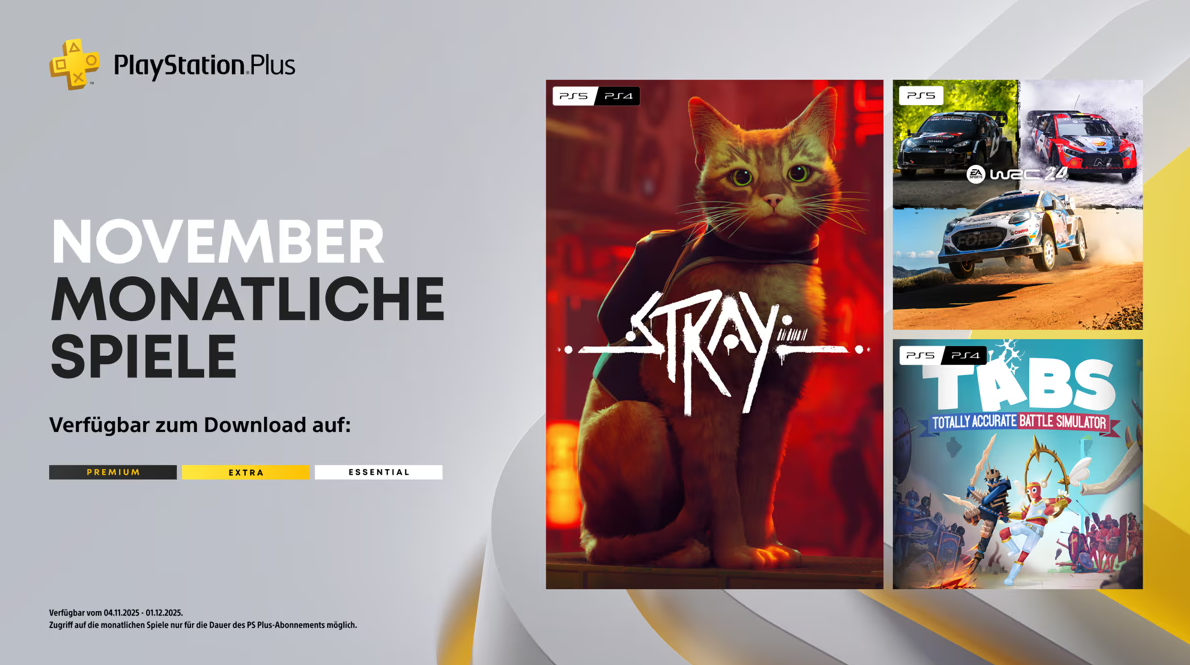 PS Plus im November: Diese Spiele bekommst du gratis