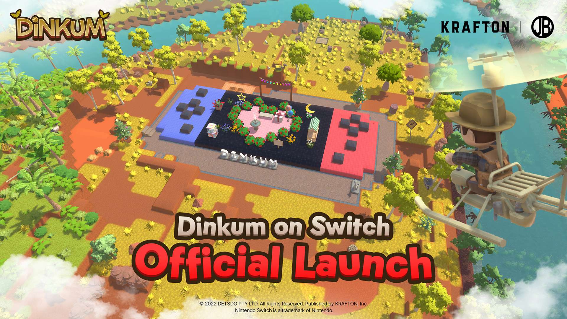 Dinkum startet weltweit auf Nintendo Switch Bild Dinkum startet weltweit auf Nintendo Switch Screenshot Dinkum startet weltweit auf Nintendo Switch Foto