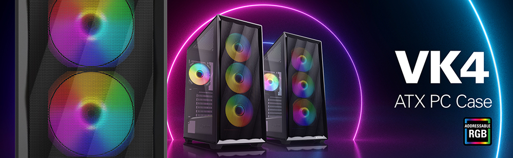 Sharkoon präsentiert VK4 Argb und VK4 Rainbow Gehäuse Bild Sharkoon präsentiert VK4 Argb und VK4 Rainbow Gehäuse Screenshot Sharkoon präsentiert VK4 Argb und VK4 Rainbow Gehäuse Foto