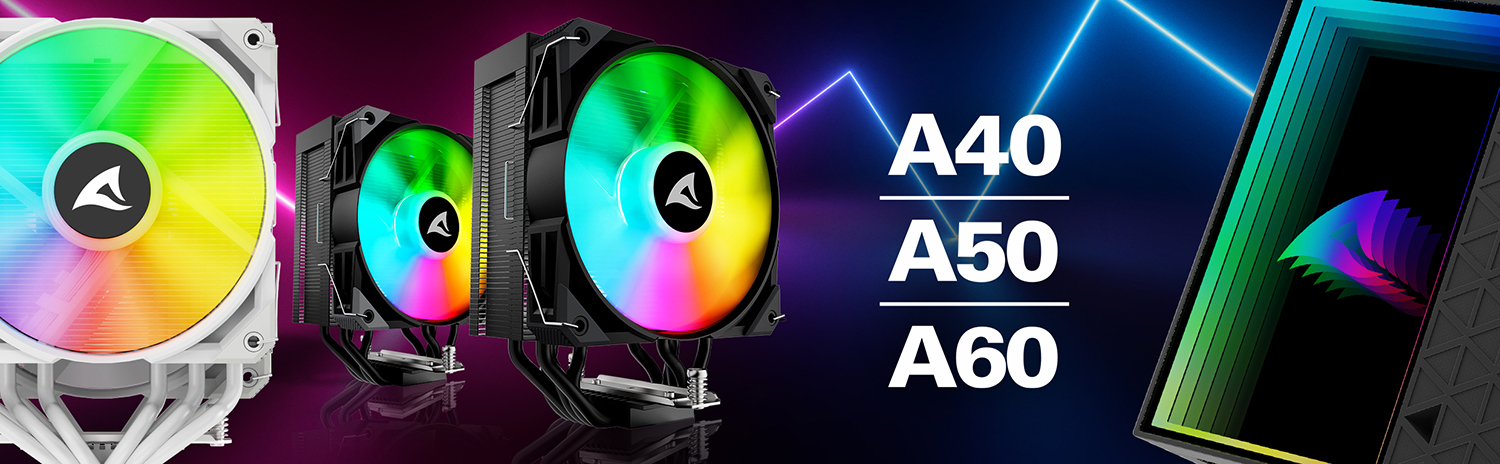 Sharkoon stellt neue A-Serie CPU-Kühler A40, A50 und A60 vor Bild Sharkoon stellt neue A-Serie CPU-Kühler A40, A50 und A60 vor Screenshot Sharkoon stellt neue A-Serie CPU-Kühler A40, A50 und A60 vor Foto