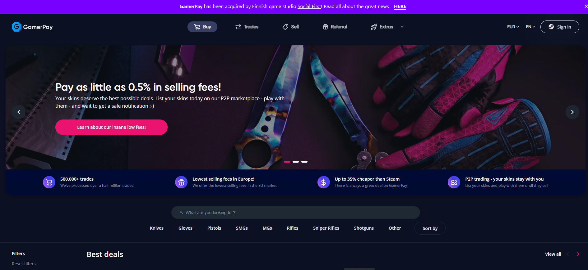 Social First übernimmt GamerPay Bild Social First übernimmt GamerPay Screenshot Social First übernimmt GamerPay Foto