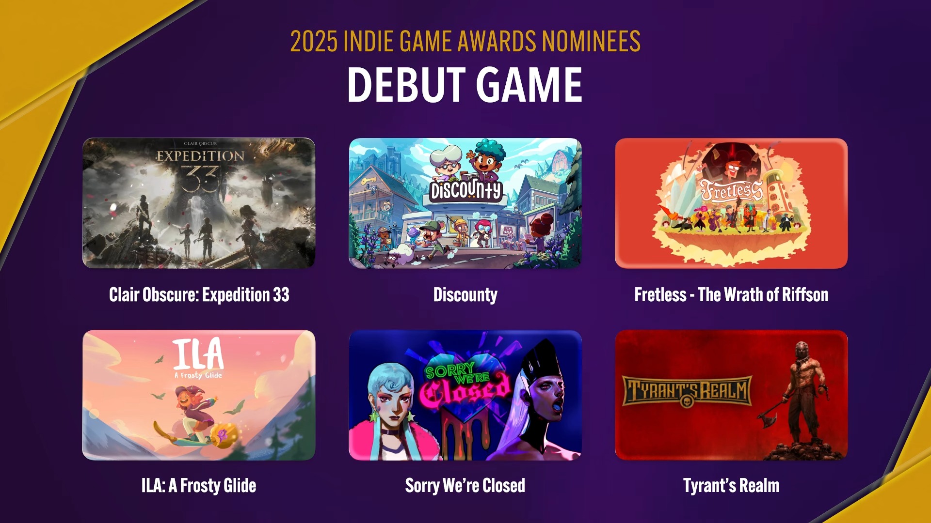 Indie Game Awards enthüllen Nominierte 2025 Bild Indie Game Awards enthüllen Nominierte 2025 Screenshot Indie Game Awards enthüllen Nominierte 2025 Foto