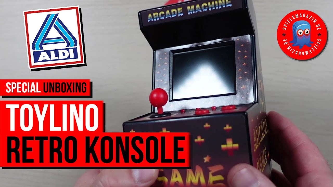 Toylino Retro-Arcade-Spielautomat Review Bild Toylino Retro-Arcade-Spielautomat Review Screenshot Toylino Retro-Arcade-Spielautomat Review Foto