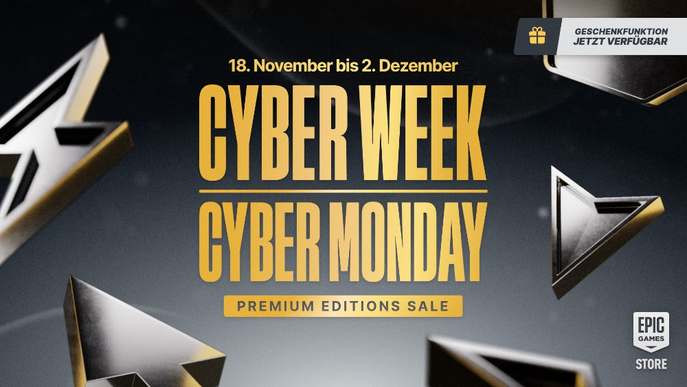 Epic Games Store startet Black Friday und Geschenkfeature