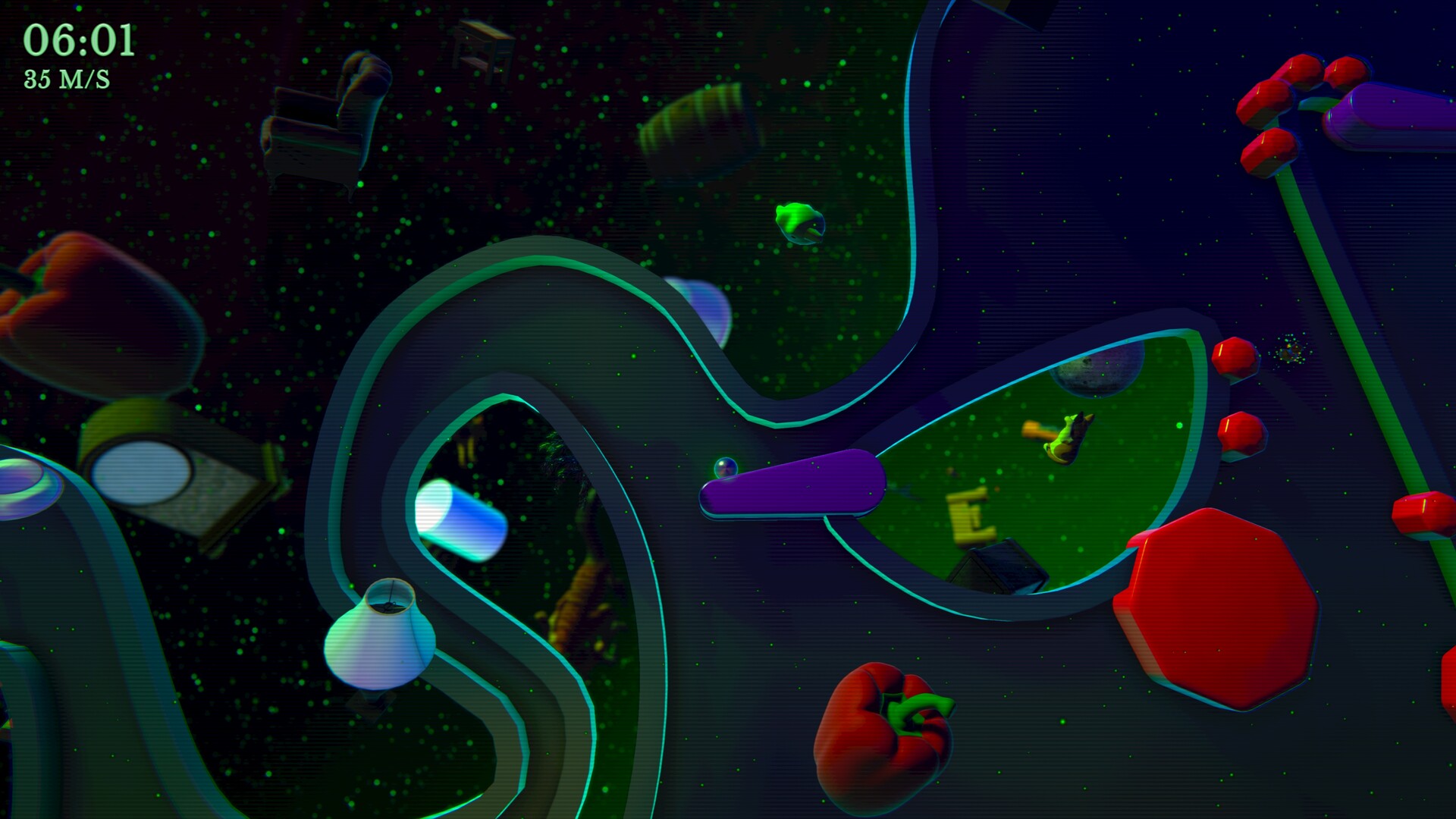 Ein Flipperspiel, das dich rasend macht