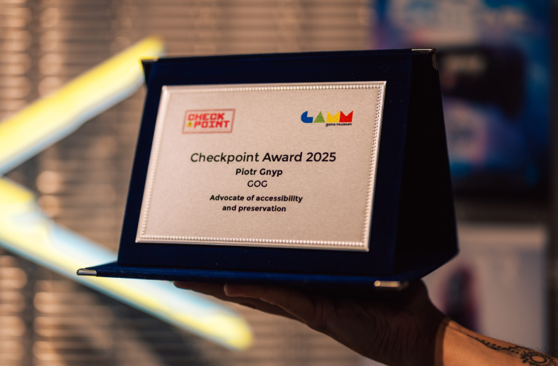 GOG erhält Checkpoint Award 2025
