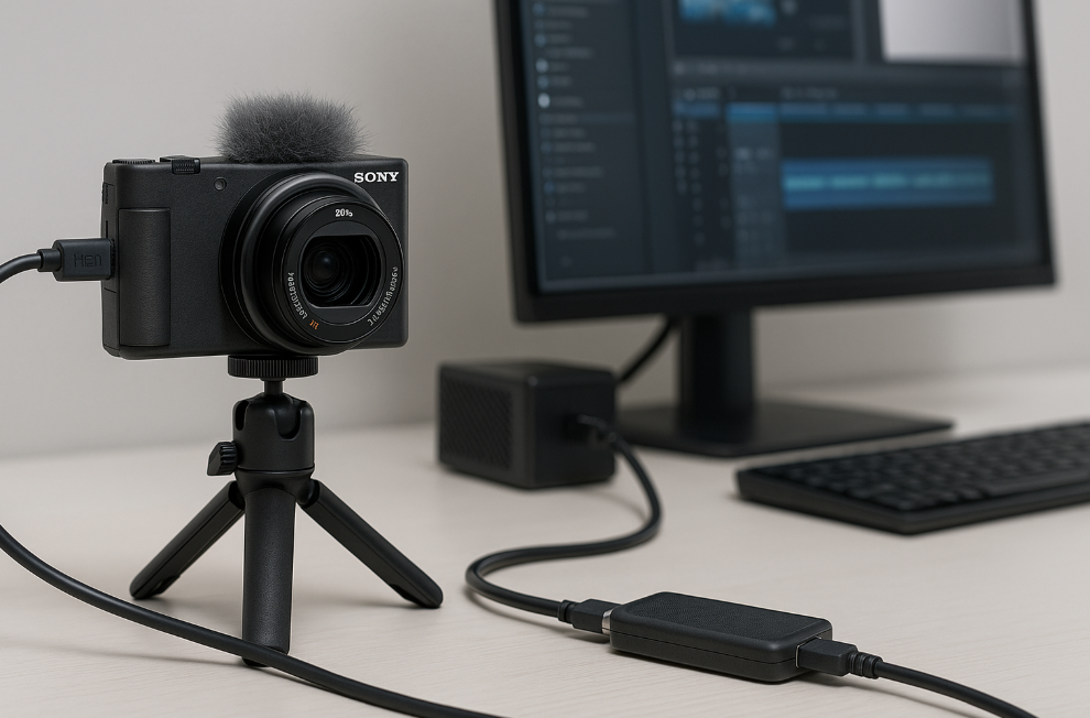 Mit der Sony ZV-1 am PC aufnehmen