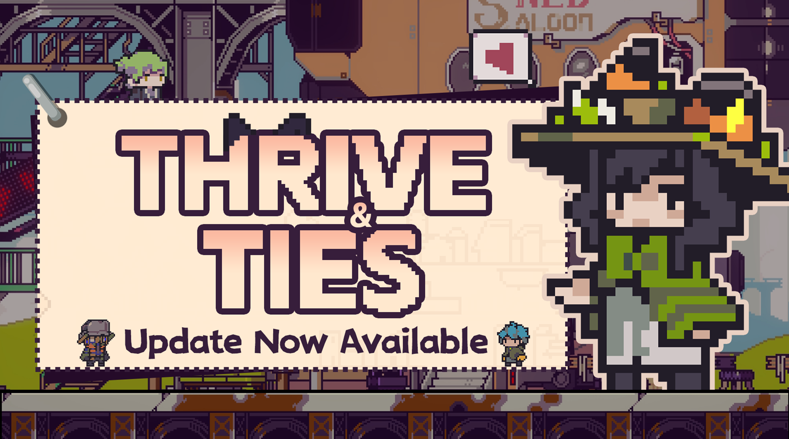 Doloc Town wächst mit großem Update Thrive & Ties