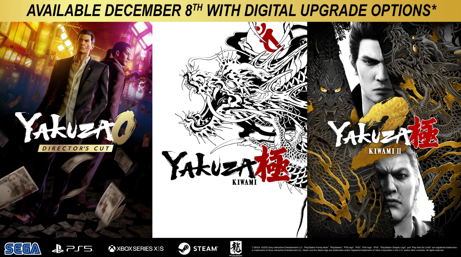 Yakuza-Serie feiert Jubiläum mit neuen Upgrade-Optionen