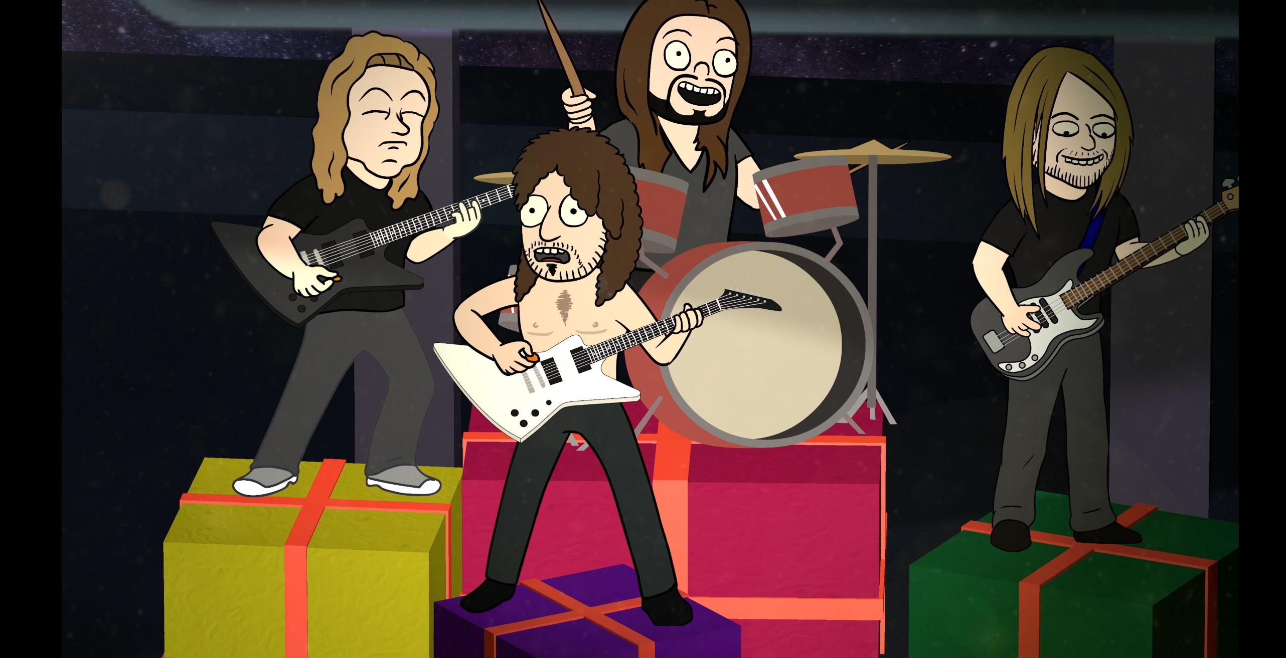 Airbourne veröffentlichen rockige Weihnachtssingle