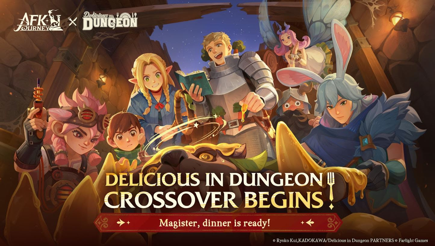 AFK Journey startet Crossover mit Delicious in Dungeon