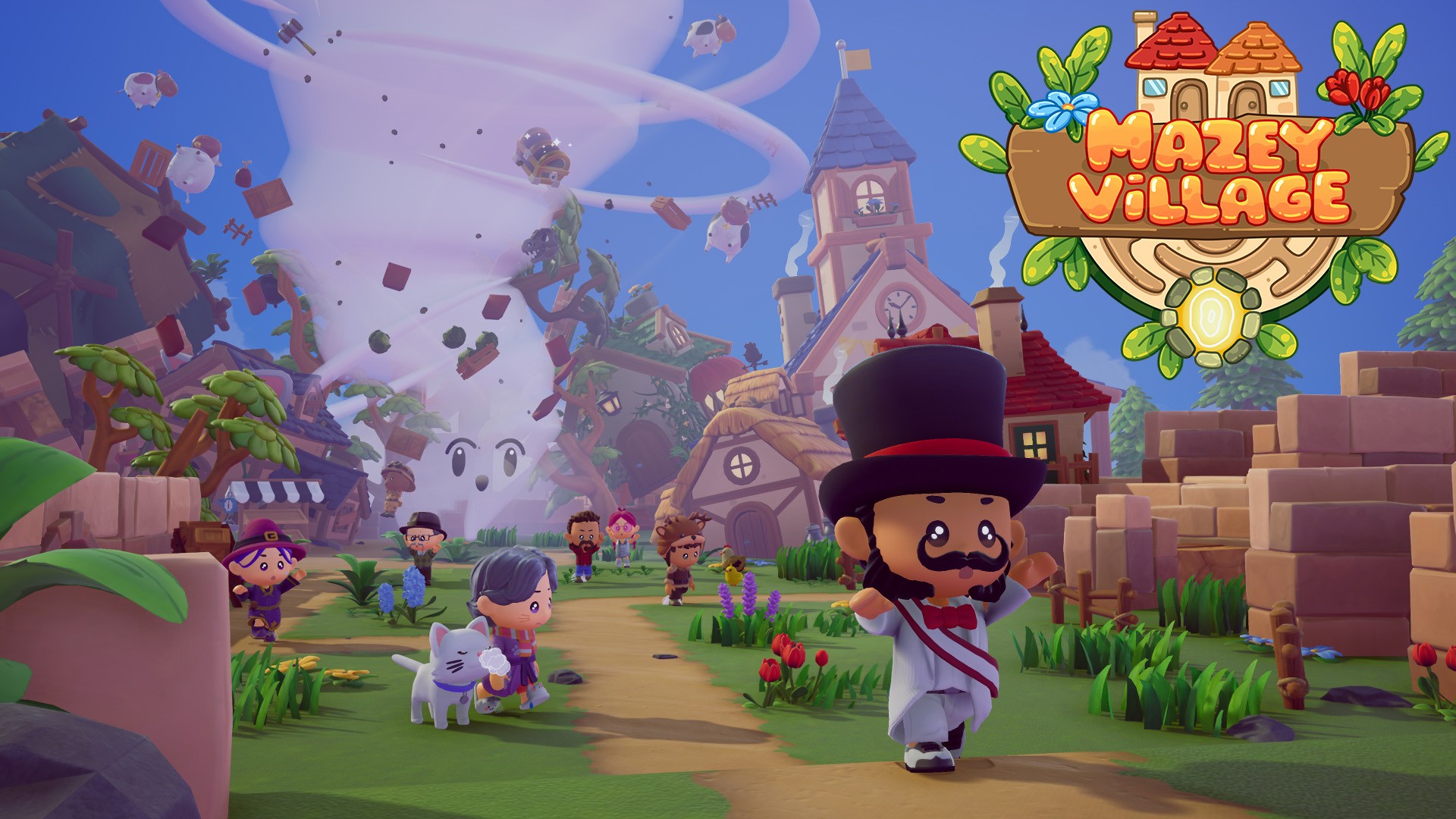 Mazey Village: Demo für gemütliches Puzzle-Abenteuer
