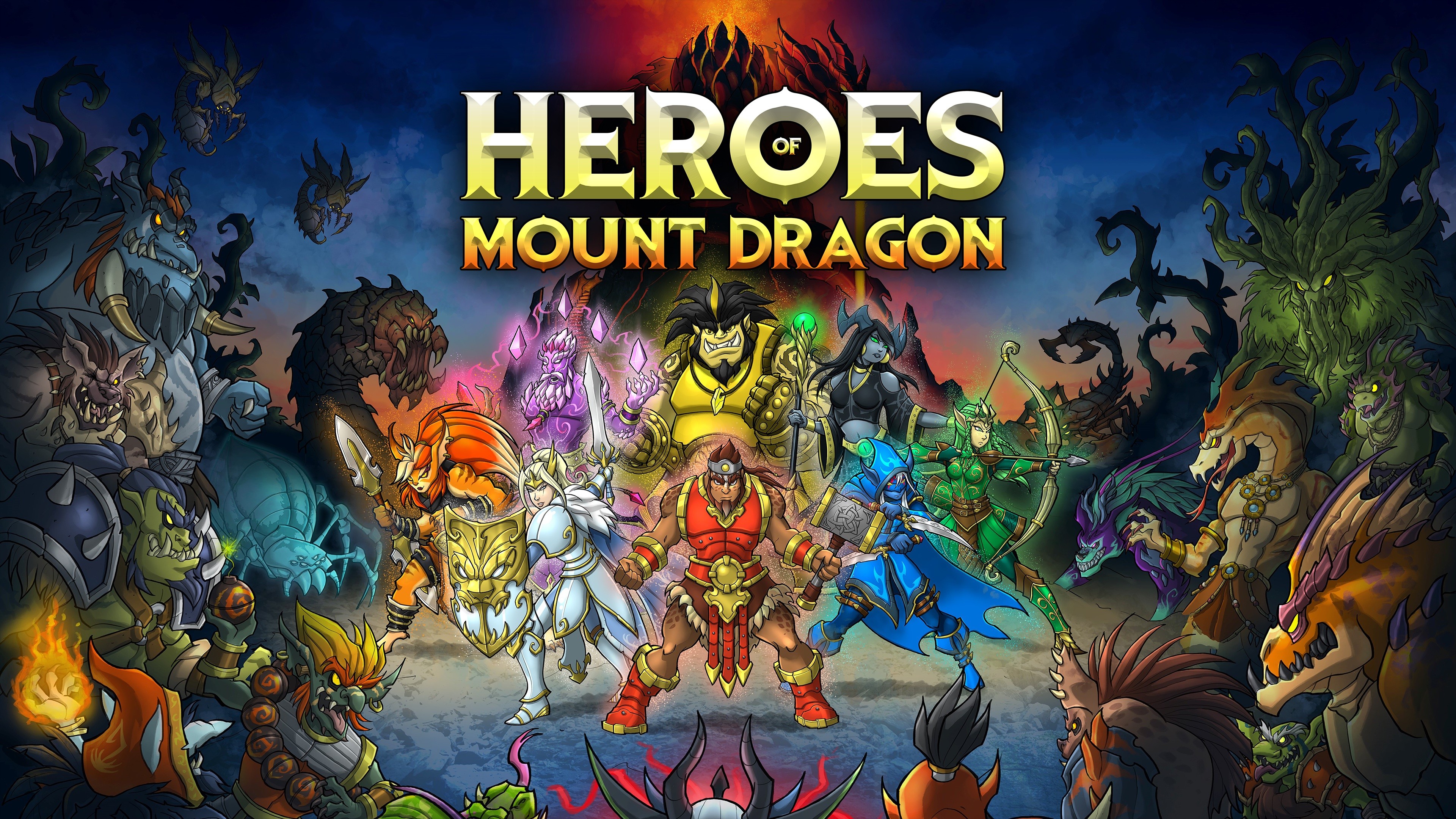 Heroes of Mount Dragon: Co-op-Brawler ist verfügbar