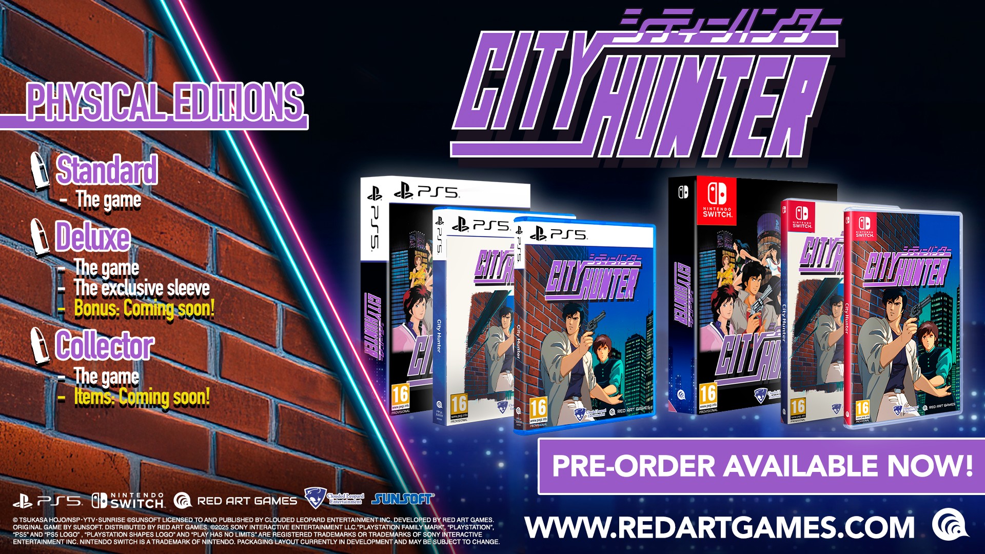 City Hunter Remaster erscheint im Februar 2026