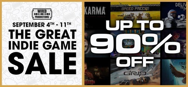 Wired Publisher Sale: Bis zu 90 % Rabatt auf Steam