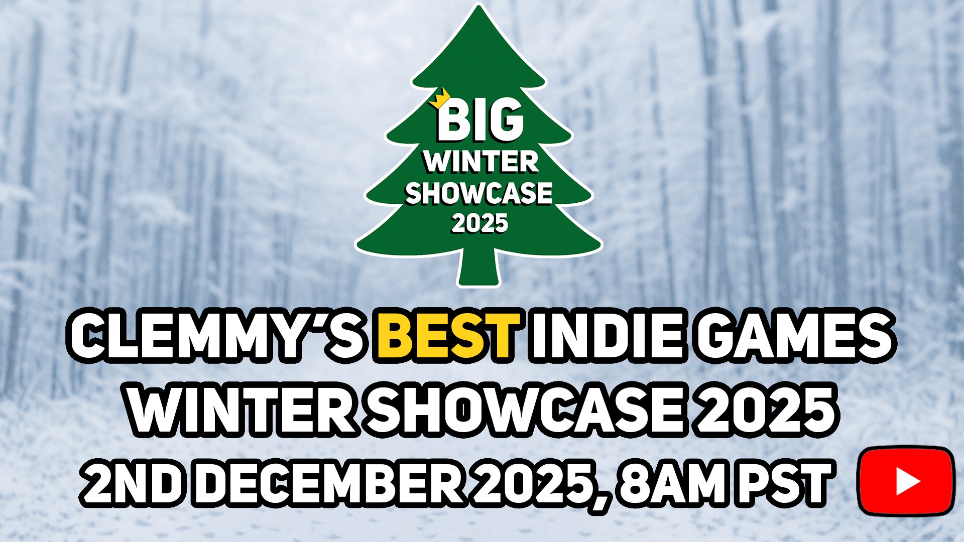 Clemmy's Best Indie Games Winter Showcase 2025